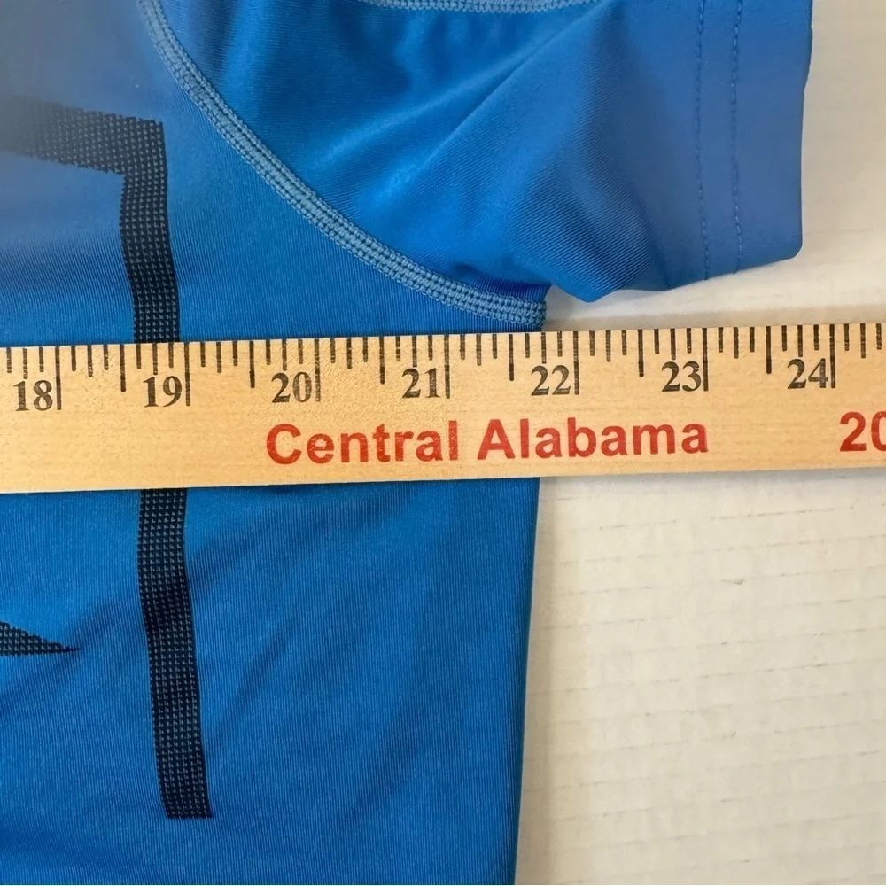 Nike Pro Fitted Dri-Fit Short Sleeve Blue Tee Shirt
